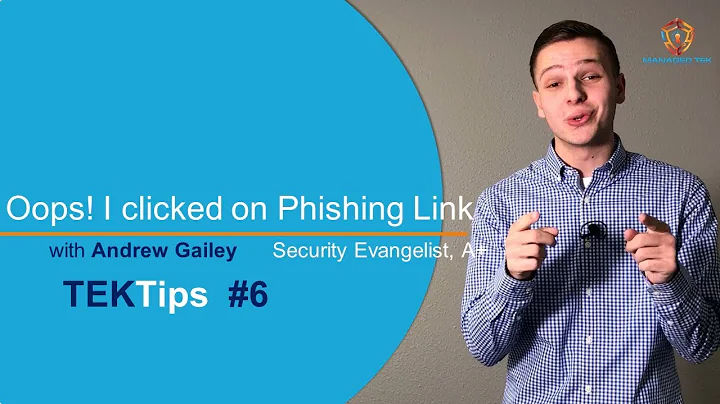 Oops! I clicked on Phishing Link