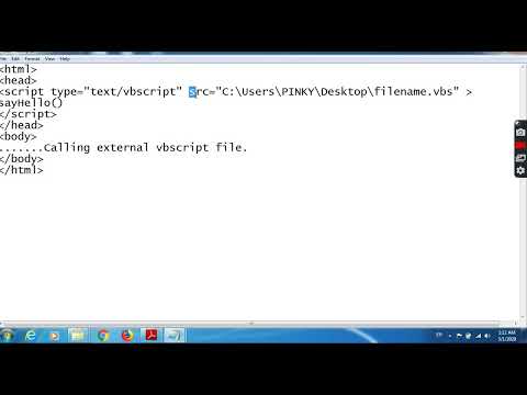 03 running extenal vbscript file from html 720p
