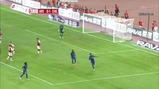 Michy Batshuayi Amazing Goal HD   Chelsea vs Arsenal 2 0 first half