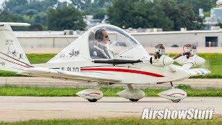 [Multi Cam] Flying the Cri Cri in Oshkosh - EAA AirVenture Oshkosh 2018