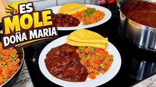 Cómo Hacer MOLE DOÑA MARIA Receta con COSTILLAS y CARNE de CERDO  cuando tengas una fiesta familiar