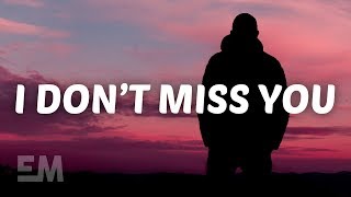 Video thumbnail of "Jake Scott - I Don't Miss You (Lyrics)"