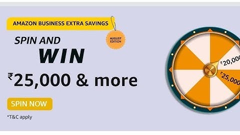 Amazon Business Extra Saving Quiz Answers Today | 16 Aug 2021