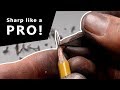 Cest ainsi que les artistes professionnels taillent leurs crayons