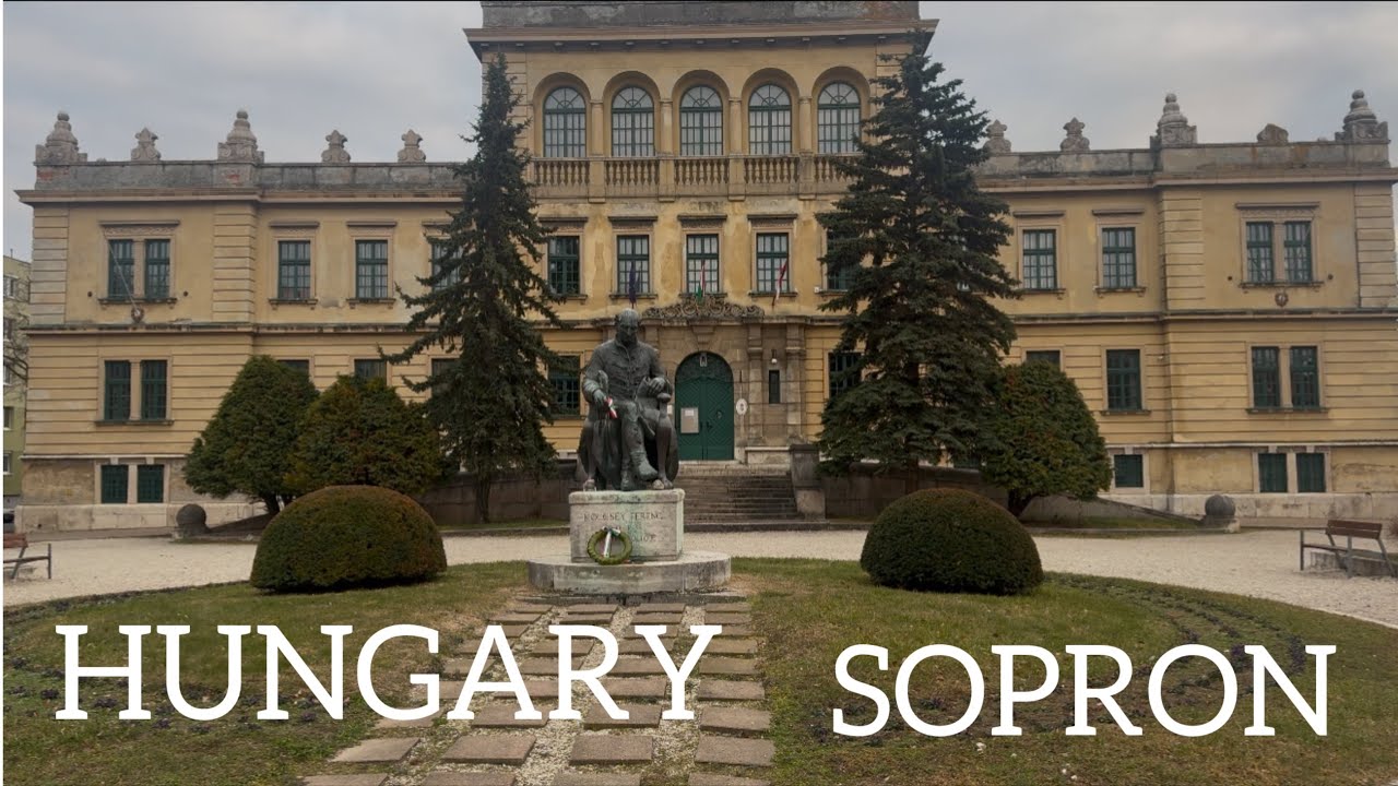 Hungary, sopron 🇭🇺walking tour 4K 2025(Full Tour) 🙏👍❤️🌹🍁🌺🔔👀☑️👍