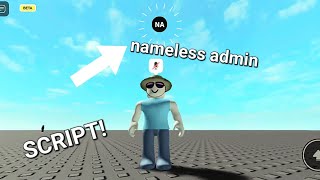 Celebrity Roblox Nameless Admin script! (link in description) Net Worth