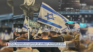 Columbus woman in Tel Aviv during Iranian attack on Israel