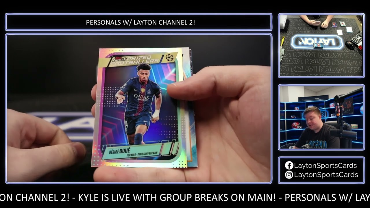 1 Box of 25/26 UEFA CC Finest Soccer Hobby for Keith K - YouTube