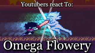 YouTubers react To: Omega Flowery | Deltarune - Chapter 5