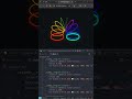 Glowing Spring Animation #programación #htmlcss #javascript #animation #color #code #inspiration