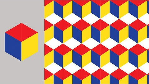 Cube Pattern in #illustrator