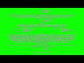 Closing Credits Green Screen