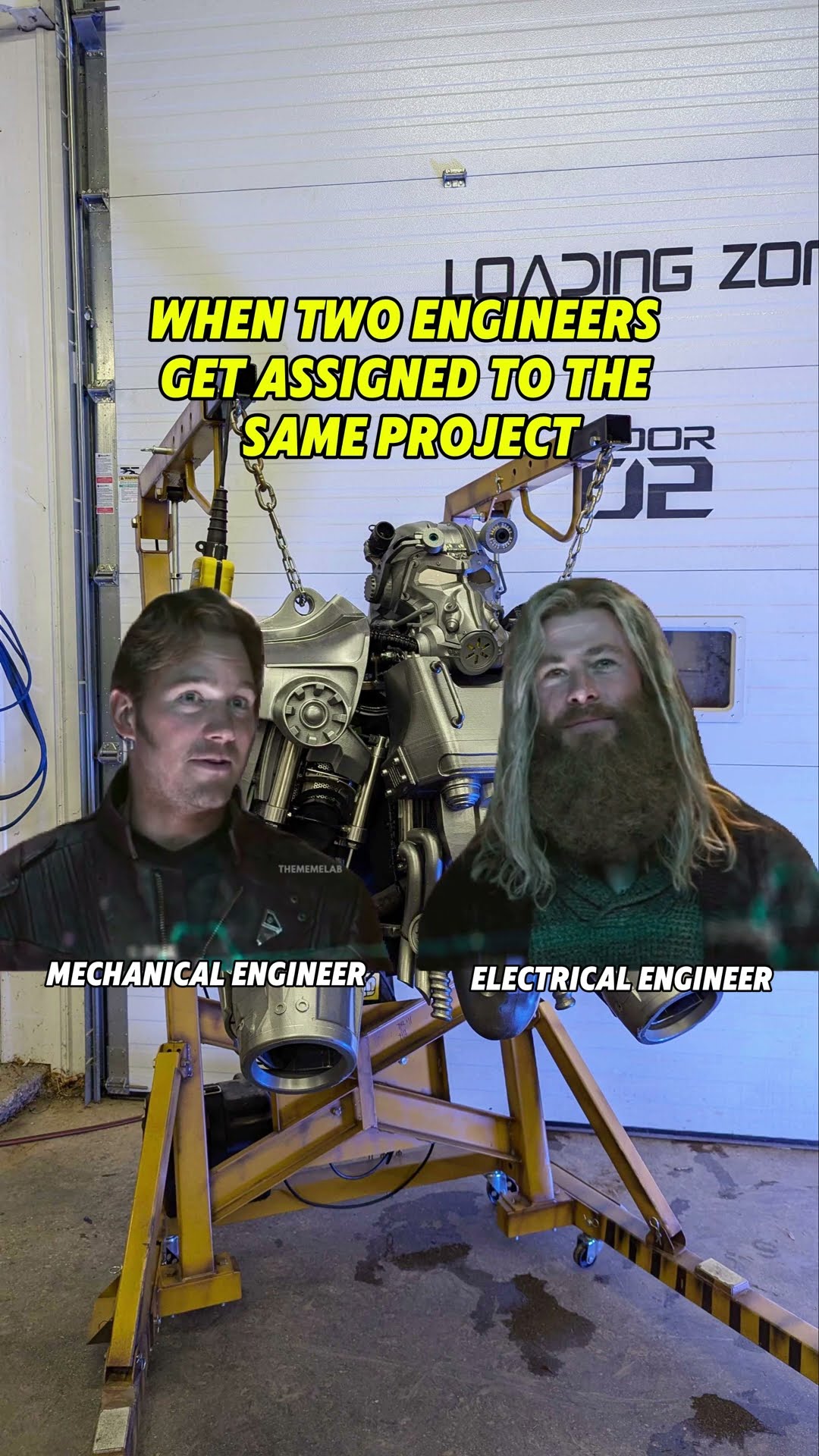 When engineers team up, nothing is impossible—except agreeing on the simplest solution. ?‍♂️