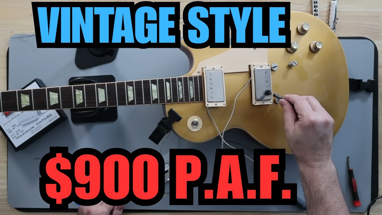 Я пробую гитарные звукосниматели P.A.F. за 900 долларов