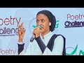 Arise Through The Sunlight Voice Maryam Munnir Performs Despite Illness MPS Media Poetry 