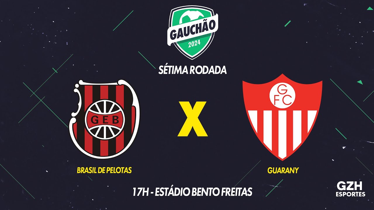 AO VIVO (com imagens): Brasil de Pelotas x Guarany-BA - Gauchão 2024 ...