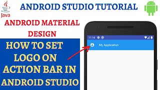 How to Design Custom Toolbar of App in Android Studio? Customize your App Theme using Android Studio screenshot 1