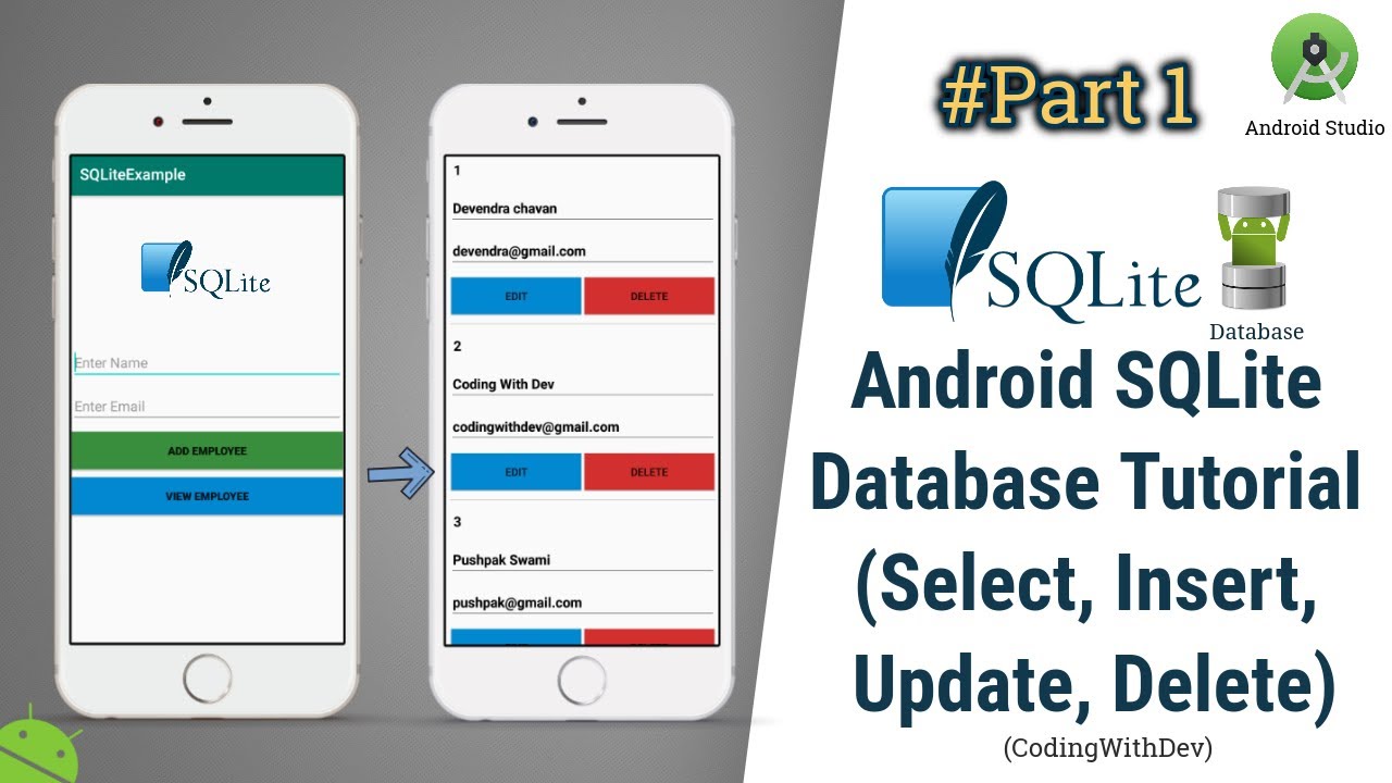 android sqlite database example