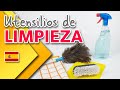 Cleaning Utensils in Spanish - Cleaning Vocabulary