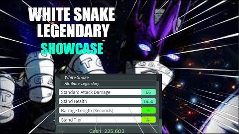 White Snake LEGENDARY Showcase [Stand Upright Rebooted]