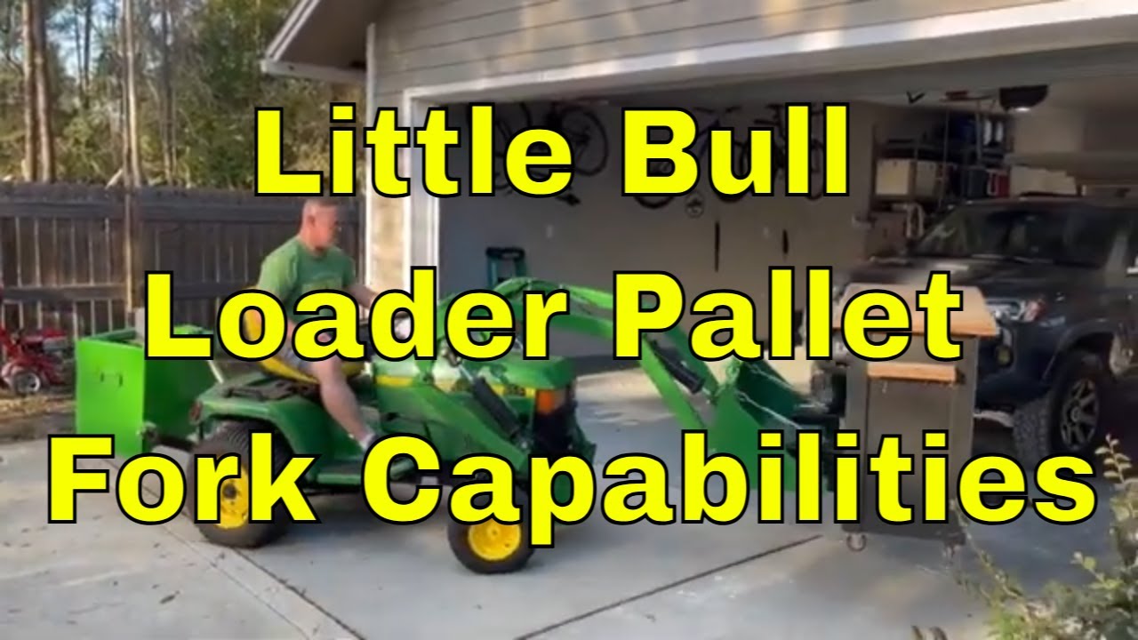 Garden Tractor Pallet Forks
