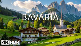 Bavaria 4K | Neuschwanstein Castle, Alpine Landscapes & Scenic Beauty | 4K Scenic Video Ultra HD