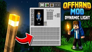 Minecraft Dynamic Torch Mod 🔥 | With Left Hand Torch | Realistic Lighting Mod!