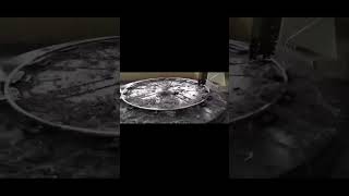 A piece of art. rtj gasket.#sealing #automobile #gasket #machine #rtj #oil