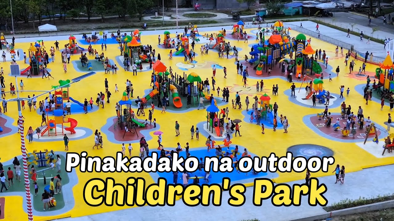The newest and biggest outdoor Children's Park located at TAGUM CITY Davao del Norte