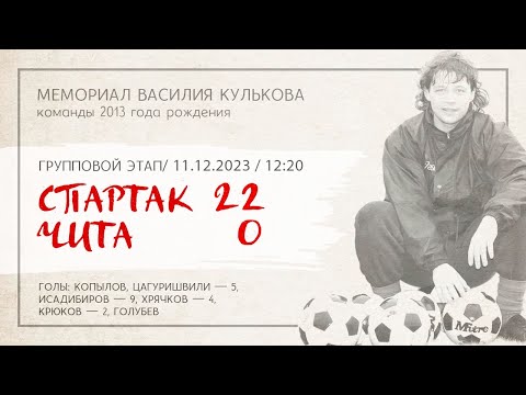 Видео: «Спартак» — «Чита» (команды 2013 г.р.) — 22:0