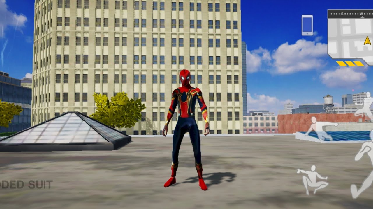 I import real iron spider suit in spider fuser 🫢