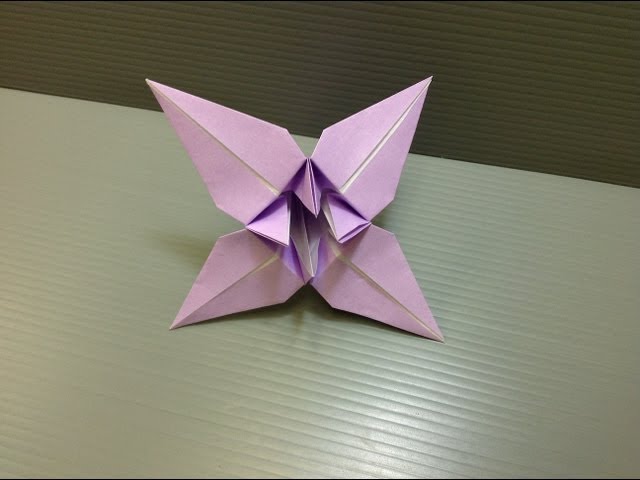 endless made purpleビーニーORIGAMI着用 Canopy Kusudama - PrwOrigami Folding Tutorial 【くす玉