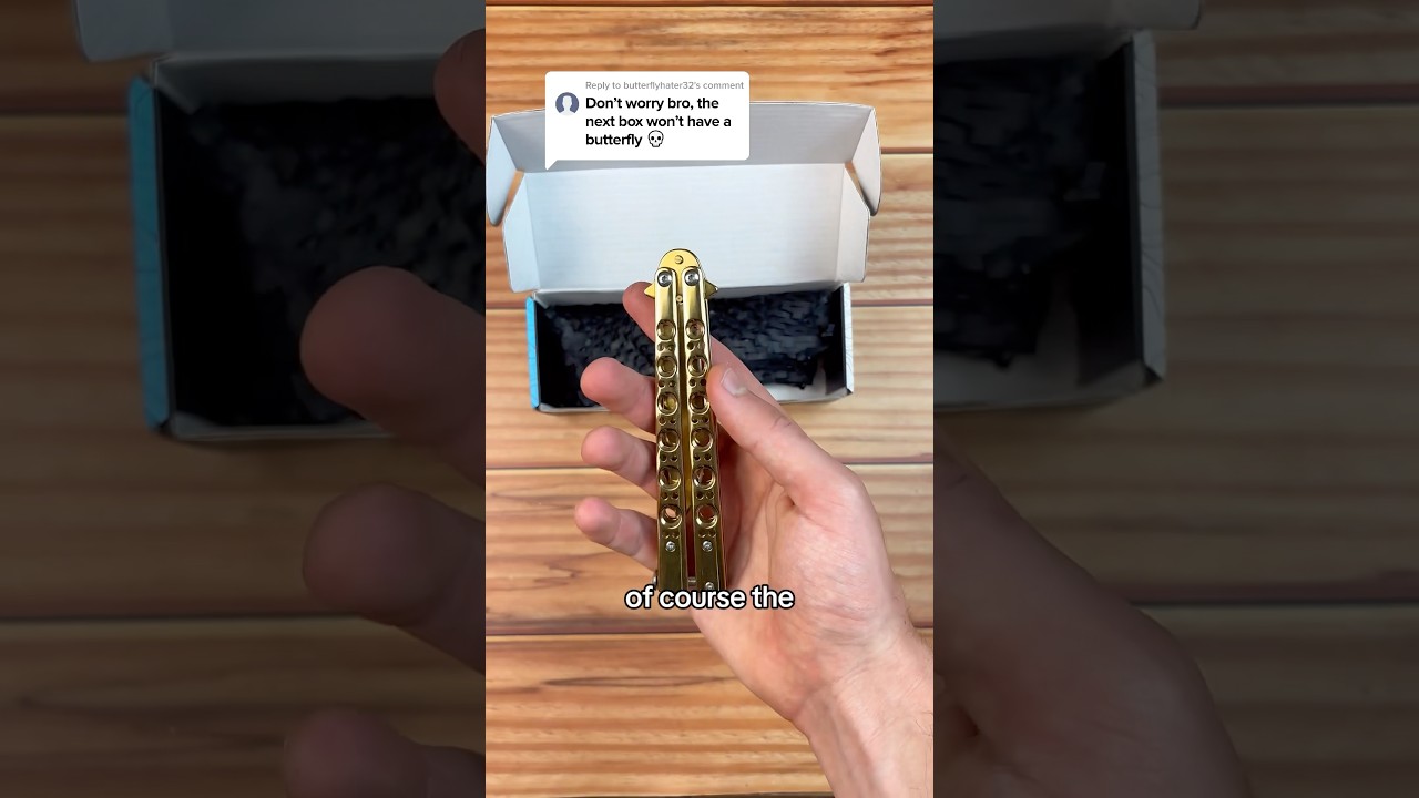 I said NO butterfly knives… and got THIS 💀