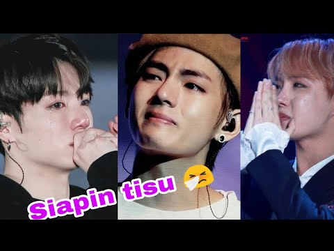 Video Moments ketika BTS nangis ???????? || ARMY wajib ikut... - youtube