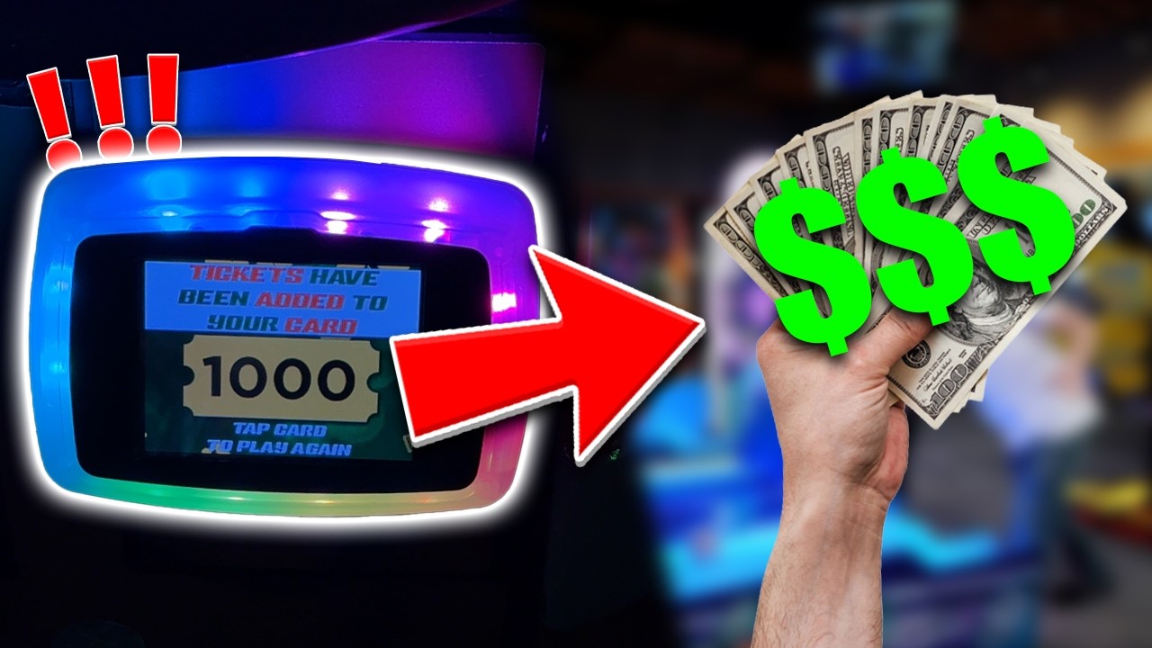 Winning BIG at This EXPENSIVE Arcade!