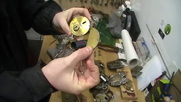 Chubb detector system - internal mechanism