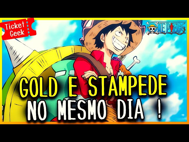 One Piece: Gold e One Piece: Stampede disponíveis dublados na HBO Max