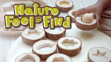 Guidecraft Introduces New Natural Play Nature Feel and Find Toy Set for 2021