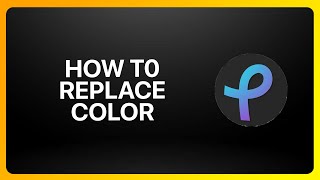 How To Replace Color In Pixlr Tutorial