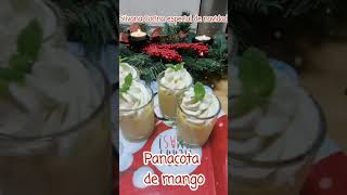 Pannacota de Mango #postrenavideño  Fácil, rico, rápido y económico ?