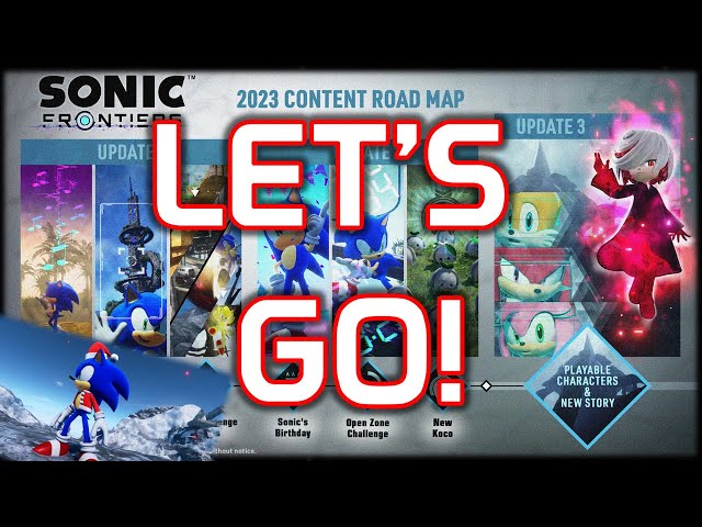 Sonic Frontiers Update May Have Leaked New Playable Characters