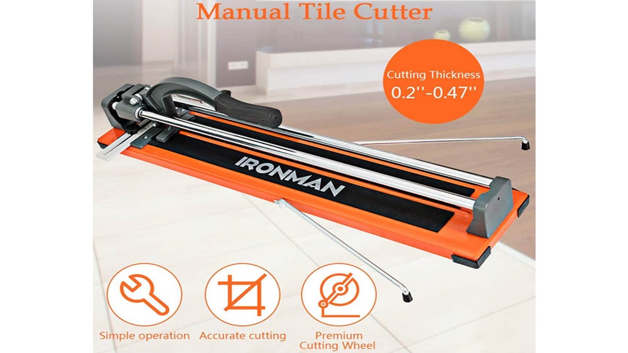 Best Manual Tile Cutter Goplus 24 Inch Manual Tile Cutter