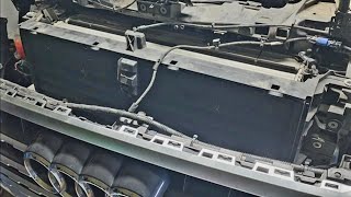 Audi Q7 radiator shutter replacement (2017 to 2019)