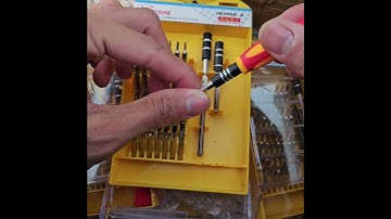 Bộ tua vít đa năng có nam châm 32 chi tiết tháo lắp sửa chữa thiết bị điện tử đồng hồ