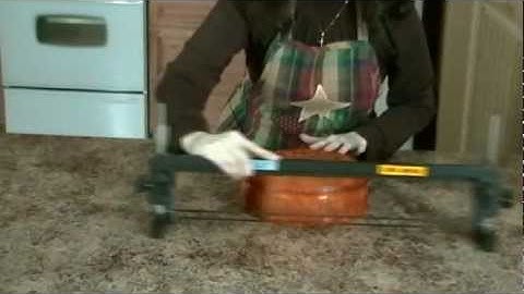 Agbay Deluxe cake leveler leveling and torting