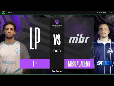 CCT Season 3 - SA #6 | Largados y Pelados vs MIBR Academy | Fase de grupos | CS2