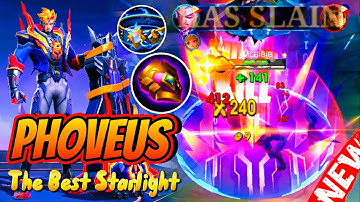 Phoveus Counter Lapu!? , Best Starlight Phoveus Vs Lapu-Lapu explane || Op Build & Emblem! || MLBB