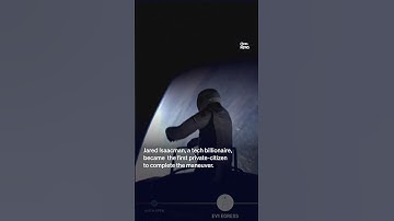 WATCH: SpaceX conducts first-ever private spacewalk