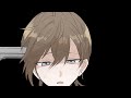 【手描き切り抜き】脅されながら相棒に目隠しする叶と正解に喜ぶ葛葉【くろのわ】