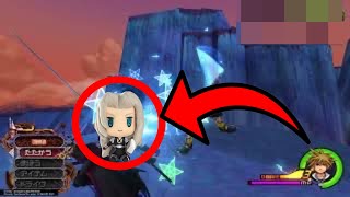 FIGHTING SEPHIROTH IN KH2 DAILY UNTIL​⁠ @squareenix SEND ME THE SEPHIROTH PLUSH | DAY 21 | KH2FM